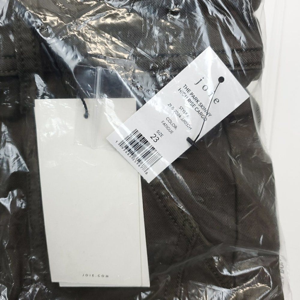 Joie Park Skinny High Rise Cargo Pants Size 23 - Picture 5 of 10